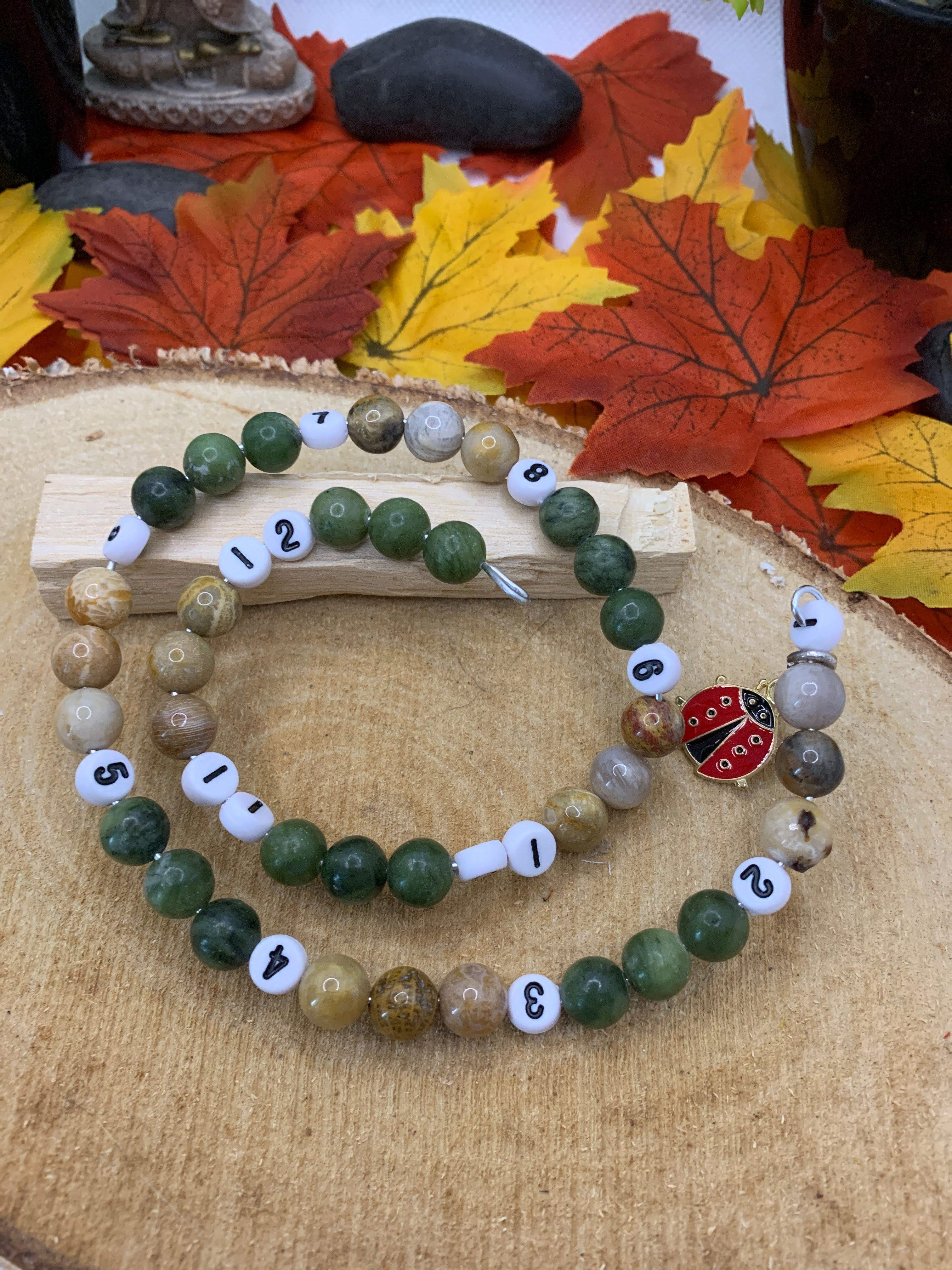 🌷 Bracelet d’allaitement — Coccinelle d’Harmonie