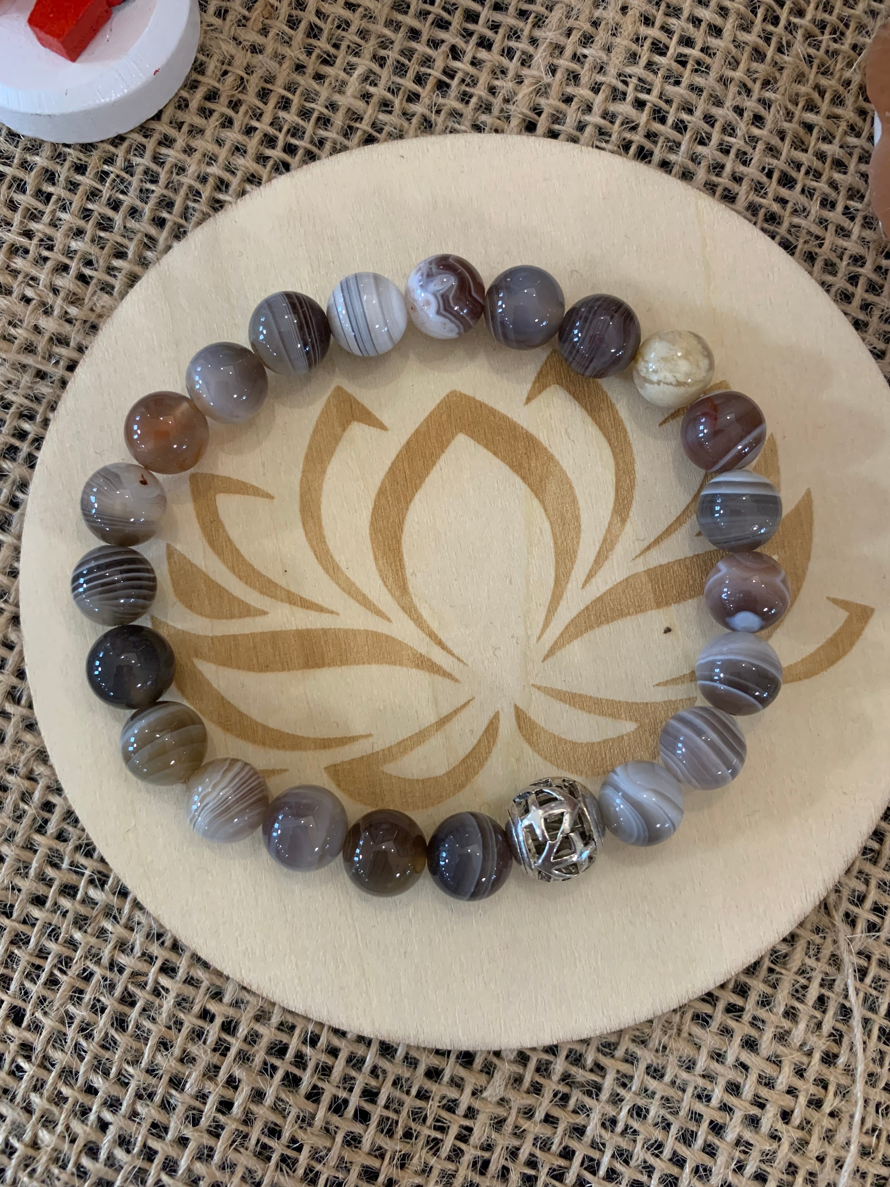 Agate Botswana – Bracelet